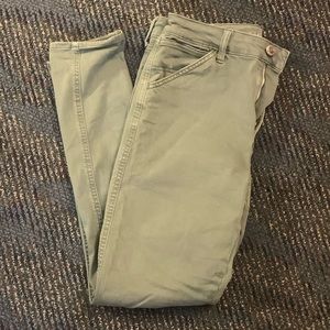 Army Green AEO High-Rise Jegging